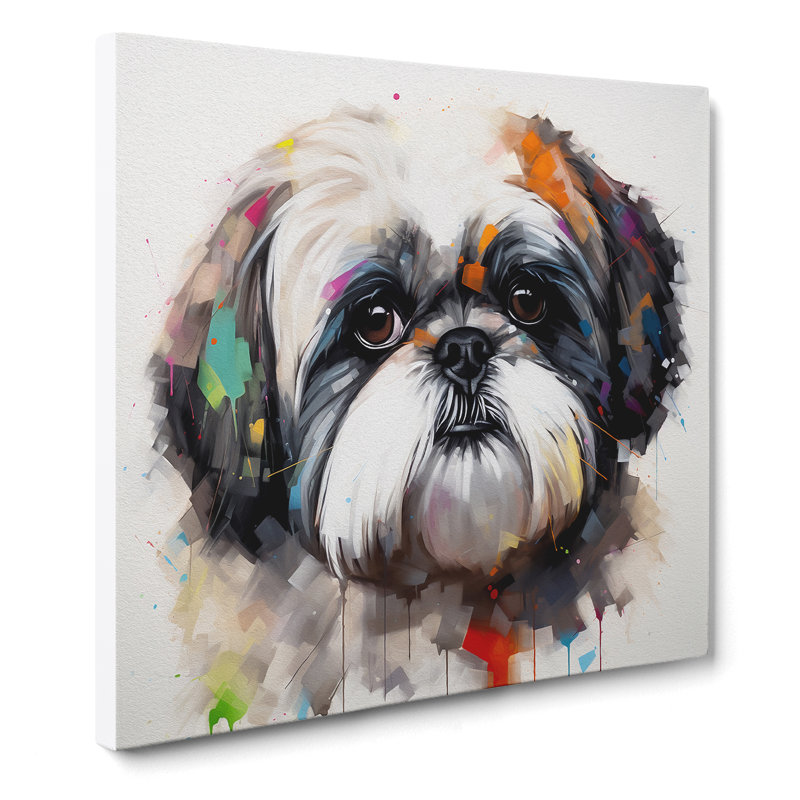 Modern Wall Art - Wrapped Canvas, 35cm H x 35cm W x 3cm D