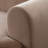 Form Sofa In Camel Performance Velvet W/ (2) Accent Pillow Balls-94086535