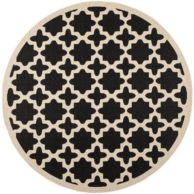 Tapis d'intérieur / extérieur à motif géométrique Herefordshire Performance