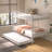Aafke Twin-Over-Twin Bunk Bed with Trundle,Metal Trundle- W/Safety Rail and Ladder-1644816241
