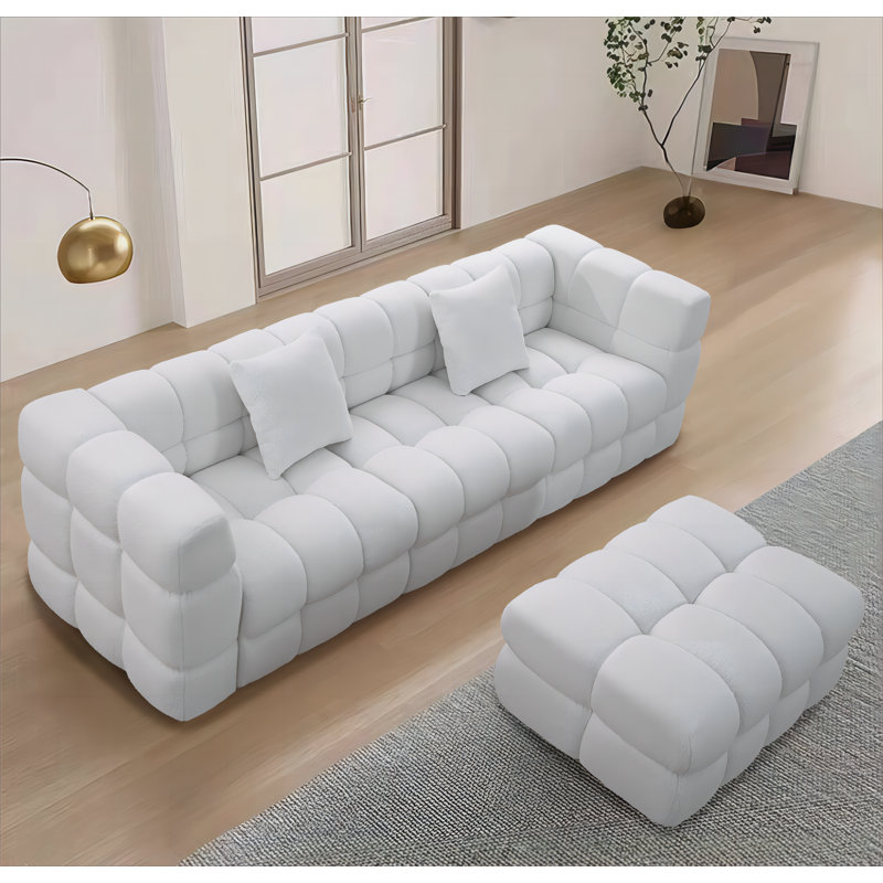 Canapé 105,5 po, Blanc