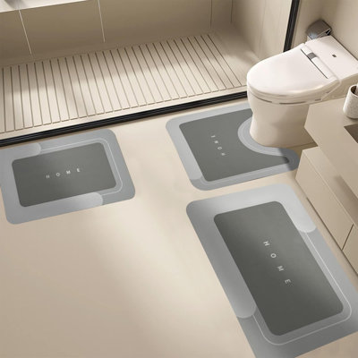 Ensemble de tapis de salle de bain 3 pièces