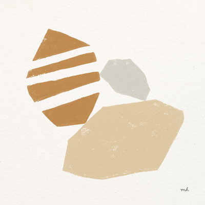 Desert Stones I by Moira Hershey - Wrapped Canvas Painting