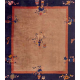Antique Chinese Hand Knotted Pile Rug