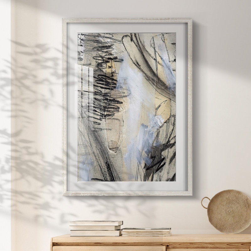 Masqué, notes, VIP, galerie supérieure, tendue, impression encadrée, H 28,5 po x l 20,5 po, Blanc