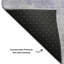 Tapis moderne de qualité supérieure lavable à la machine Chelston AMF1852-155539001