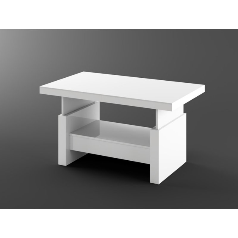 Saban   Coffee Table, White