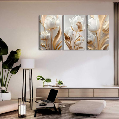 3 Piece Wrapped Canvas Print