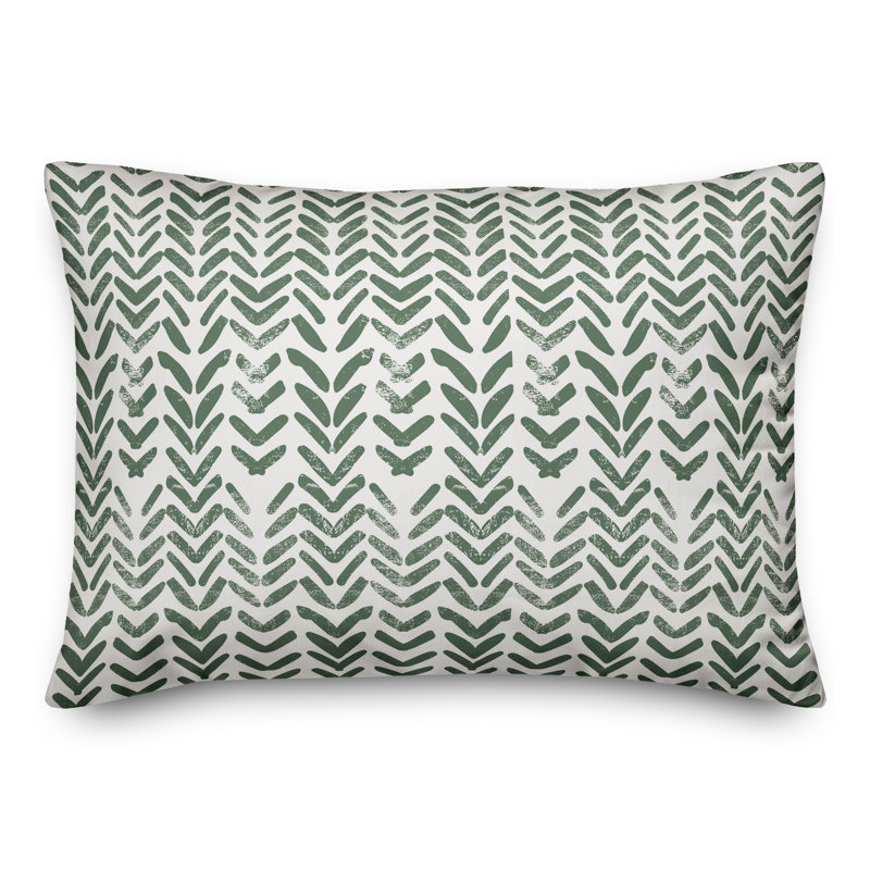 Outdoor Throw Pillow, Gray