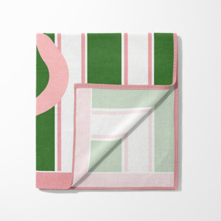 Serviette de plage Jonathan Adler Flamingo