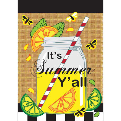 Drapeau de jardin Formaran Its Summer Yall Mason