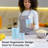 Deiss Pro 3-Piece Silicone Measuring Cup Set For Baking And Cooking