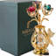 Bouquet de fleurs et vase Yarger
