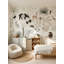 Décoration murale botanique amovible fond blanc-133492723-133492728