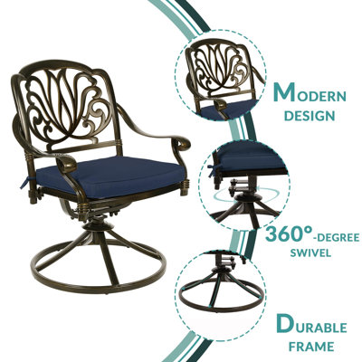 Oval 8 - Person 84'' Long Dining Set with Cushions