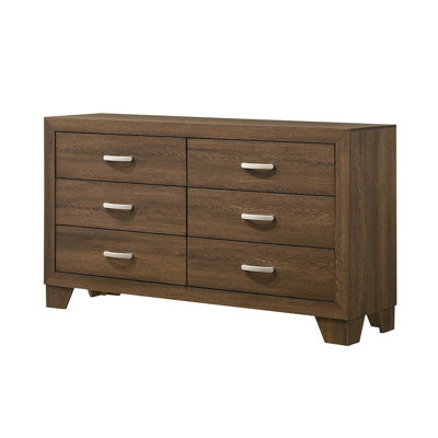 Commode à finition chêne Miquell