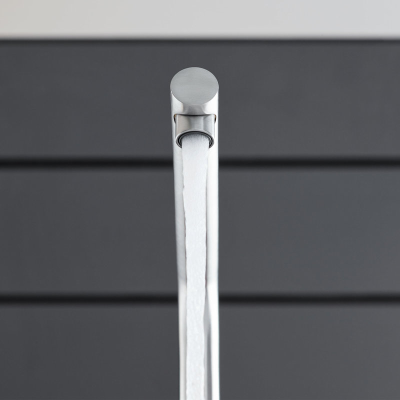Blue Pull Out Single Handle Kitchen Faucet with Accessories, StarLight Chrome