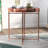 Sevenoaks Glass Top End Table