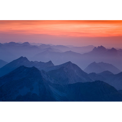 Coucher de soleil au mont Wingmar