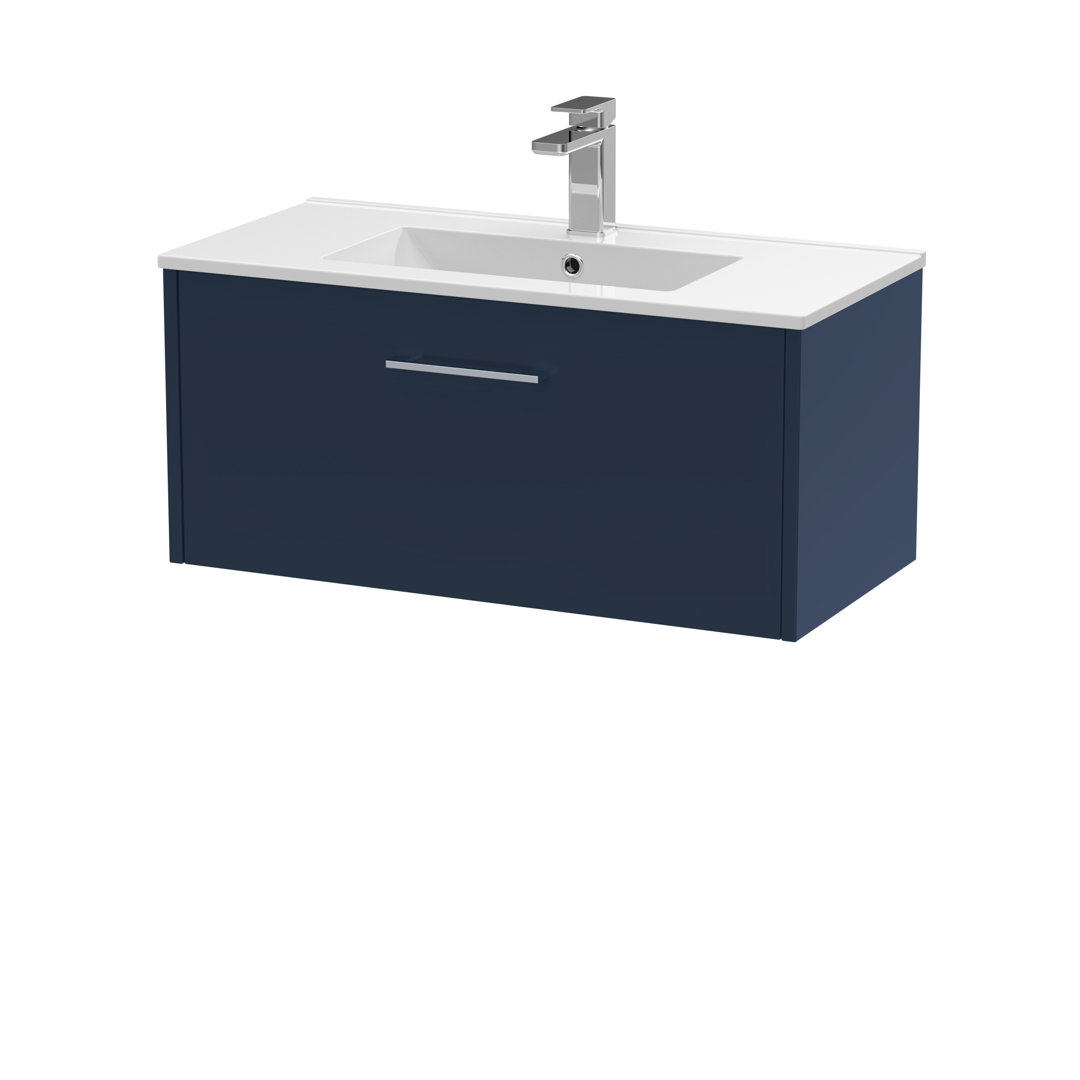 Juno 800mm Single Bathroom Vanity with Integrated Vitreous China Basin