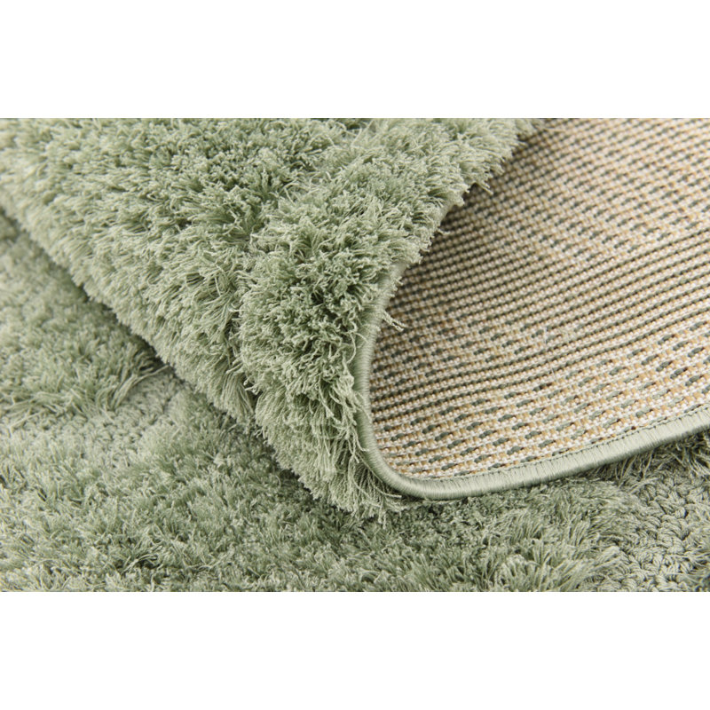 Tapis vert à motif géométrique Molly, Rectangle 5 pi 1 po x 8 pi