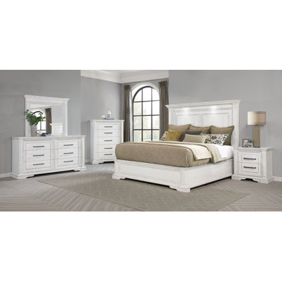 Ensemble de chambre avec très grand lit 5 pièces Mikhel