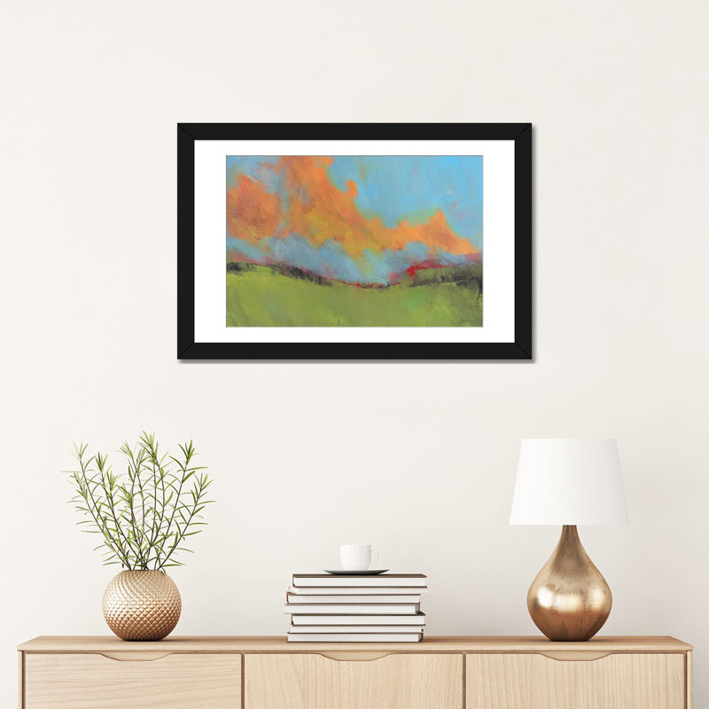 « last of light », impression sur toile, H 16 po x l 24 po x P 1 po, Papier beaux-arts encadré noir, Blanc