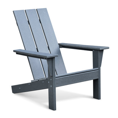 Fauteuil de foyer d'extérieur gris, patio, pelouse, balcon, siège ergonomique, personnes de grande taille, parfait pour la terrasse et les espaces. Design confortable, résistant aux intempéries et facile à entretenir