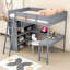  Lit mezzanine double avec bureau et tablettes Julena-1079009739