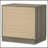Edmondson Grey Oak 2-drawer Nightstand
