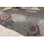 Cerchi Geometric Wool Throw Blanket