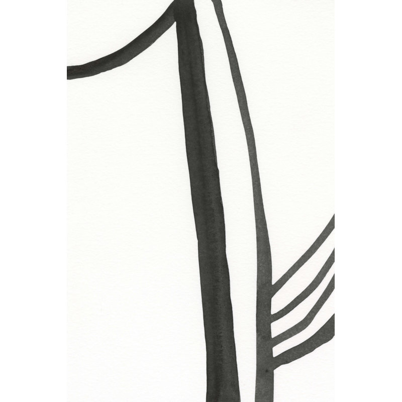 Lignes d'encre I, H 18 po x l 12 po x P 1,25 po