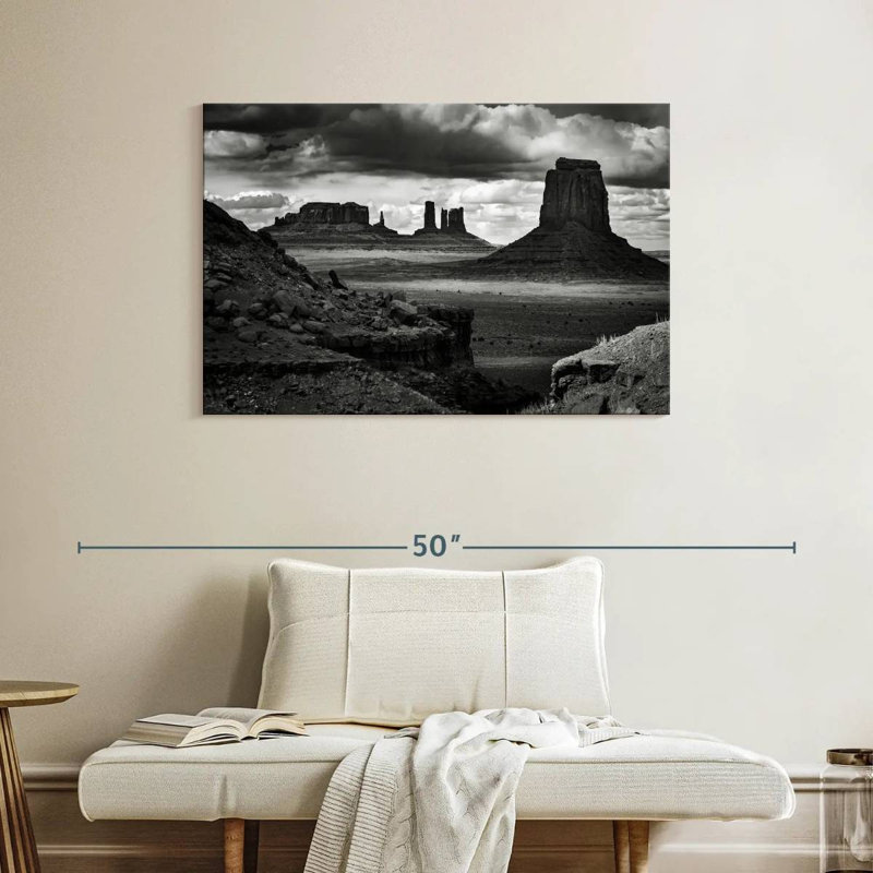 Parc national Alvord BW Monument Valley, H 26 po x l 39 po