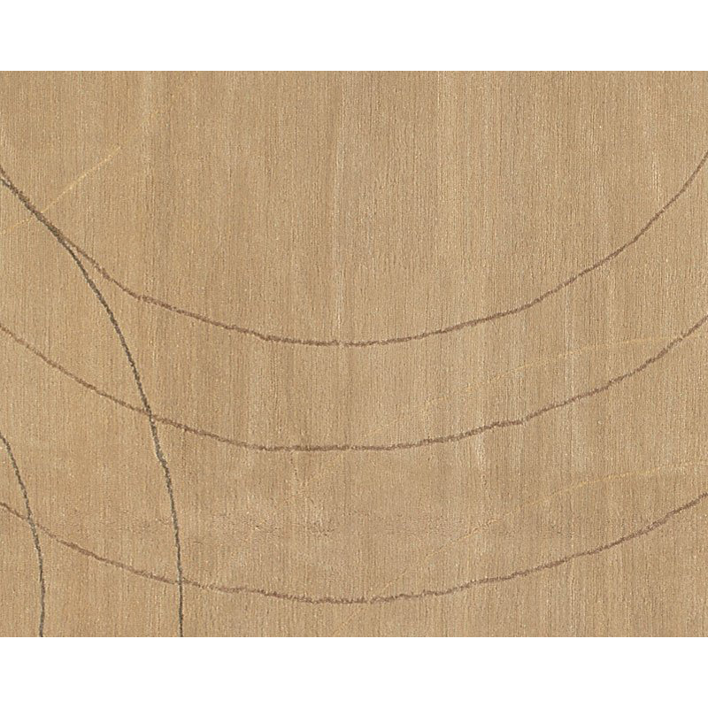 Cirque Abstract Area Rug in Beige/Neutral, Rectangle 2' x 3'