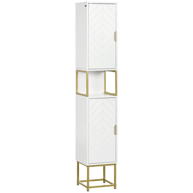 Tyringham Freestanding Linen Cabinet