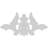 Wayne H W D Composite Rosette Applique-32732281
