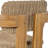 Coralia Outdoor 4-Person Acacia Wood Dining Set With Handwoven Rattan-129674630