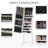 Floor Standing Jewelry Cabinet With LED Light, Lockable Jewelry Organizer With Full-Length Mirror, And 4 Adjustable Angles-1337164347