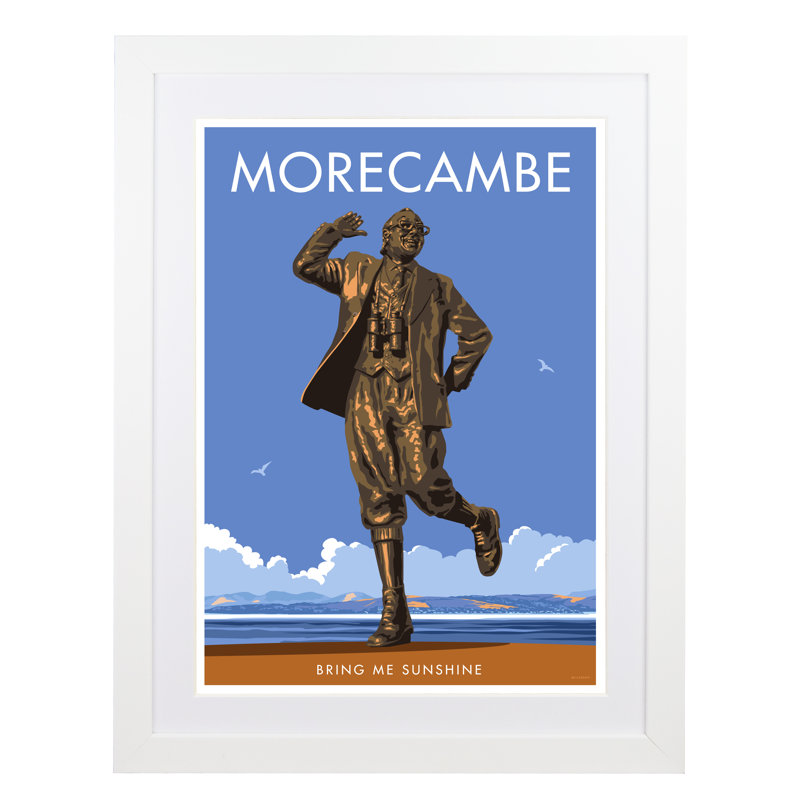 Stephen Millership - Print, White, 43.5cm H x 33.5cm W x 2.2cm D
