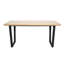 Asfand 160Cm Oak Veneer Dining Table