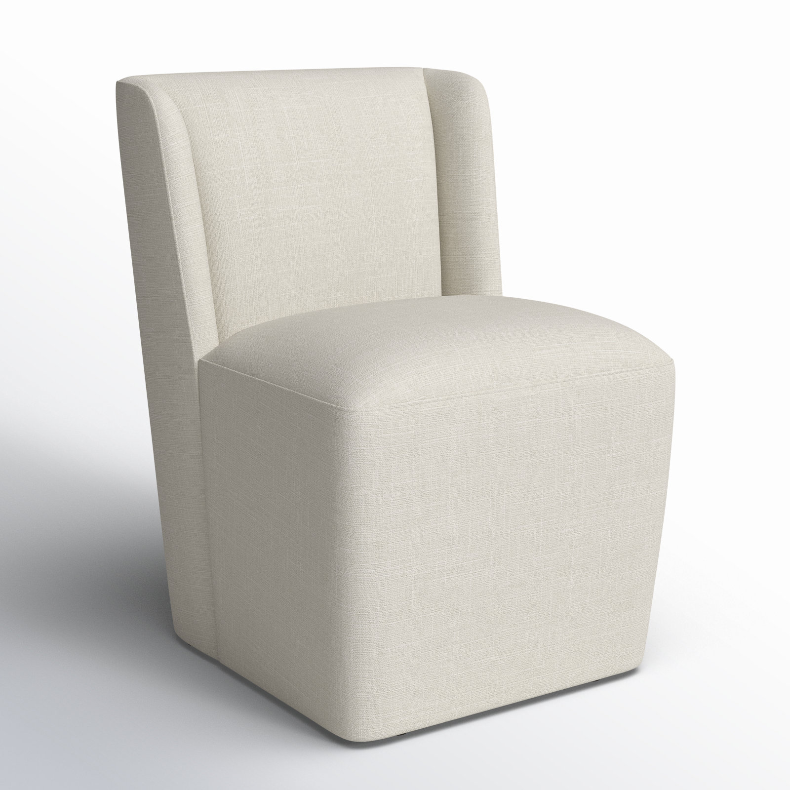 Ardeth Upholstered Side Chair, Effie Linen Performance Linen, null