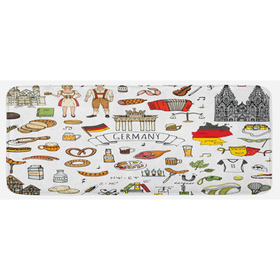 Tapis de cuisine allemand