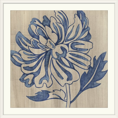 «Indigo Mum», reproduction de peinture de Chariklia Zarris