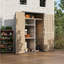4.5 Ft. W X 2.5 Ft. D Resin Storage Shed with Shelves