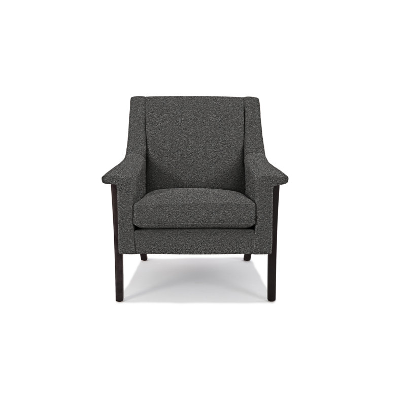 Arlo Armchair, Wenge, Barley Polyester Blend