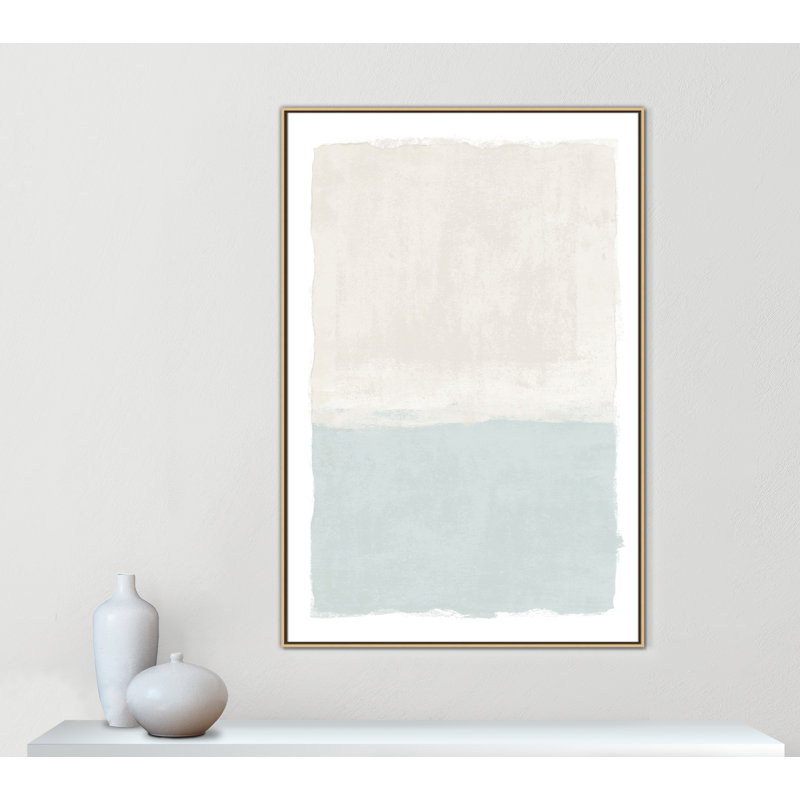 Ocean Tides II Print by Natalie Carpentieri, 41.5'' W x 61.5'' H, Natural Floater