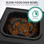 Bol surélevé pour chien et chat 2-en-1 en acier inoxydable et en plastique avec support pliable pour petits, moyens et grands animaux-125178930