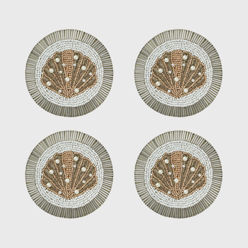 Shell Round Coaster