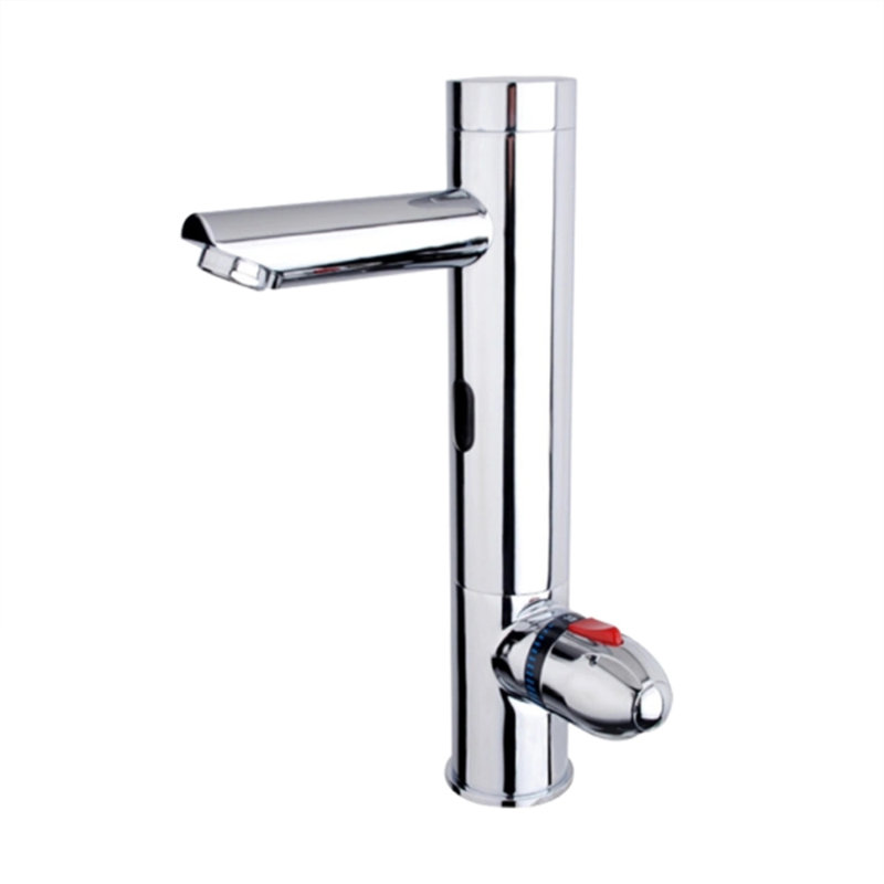 Touchless Bathroom Faucet with Temperature Control