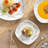 20 Piece Porcelain China Dinnerware Set - Service for 4